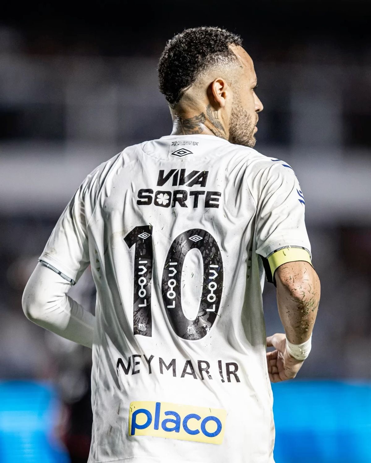 2025 Santos FC Maillot Neymar JR manches courtes