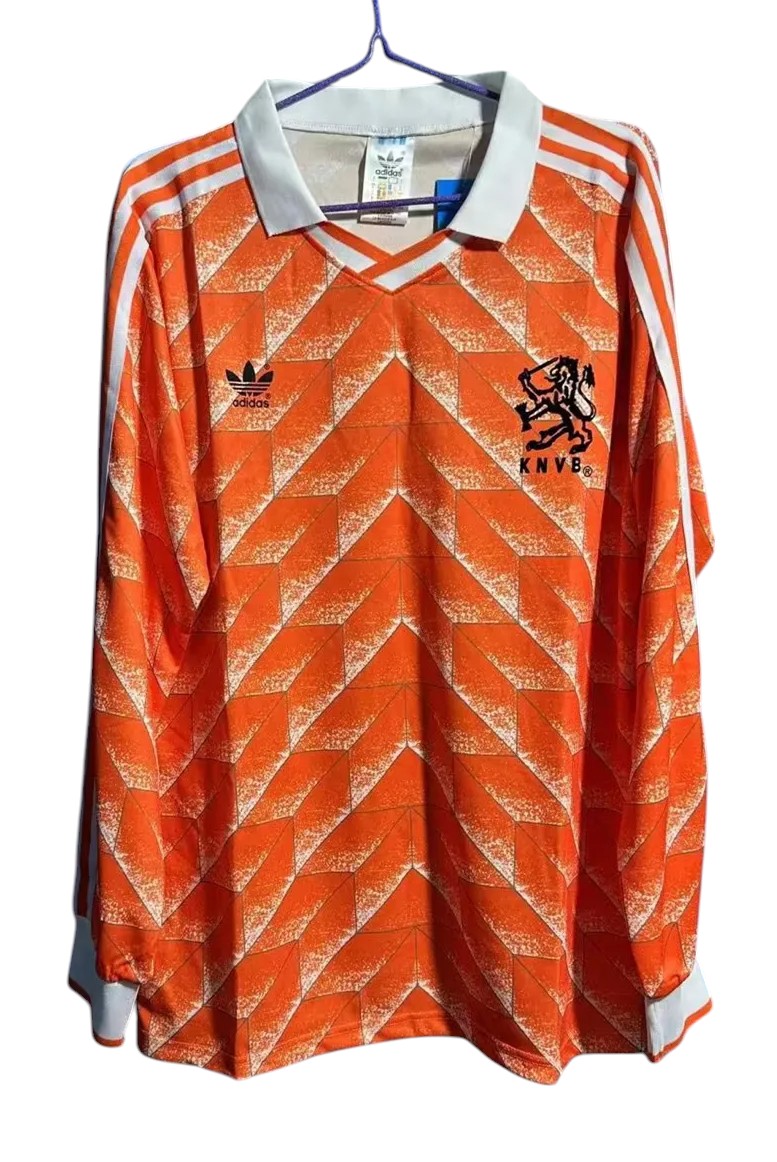 1988 Pays-Bas Maillot manches longues