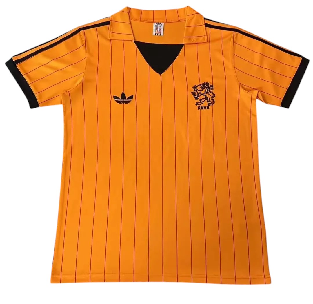 1974-1984 Pays-Bas Maillot manches courtes