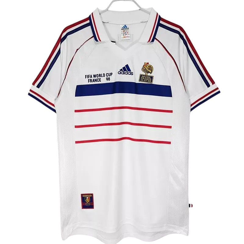 1998 France Maillot extérieur manches courtes