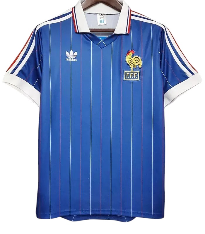 1982 France Maillot manches courtes