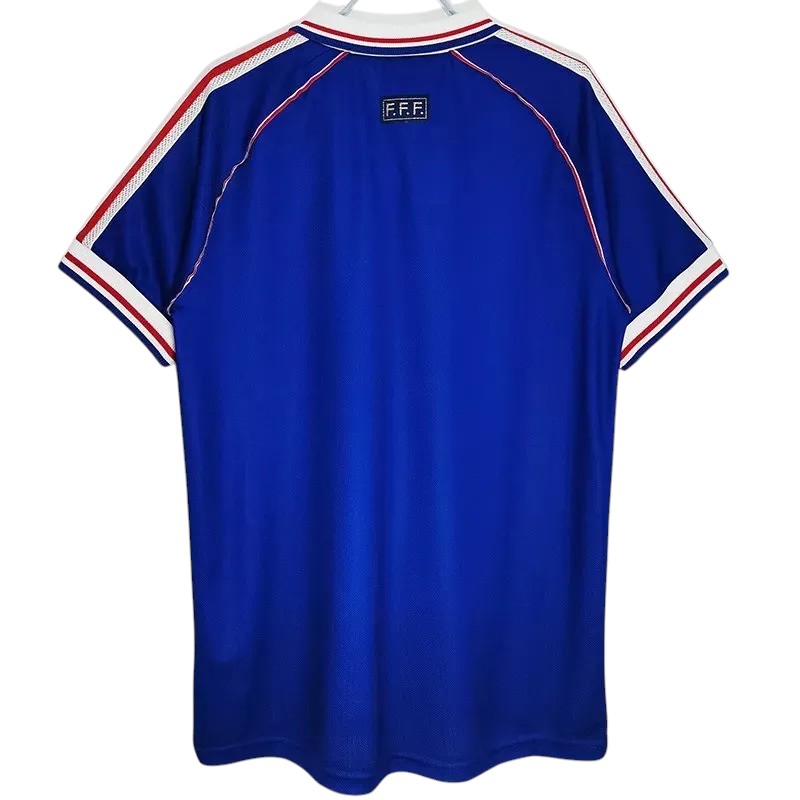1998 France Maillot domicile manches courtes