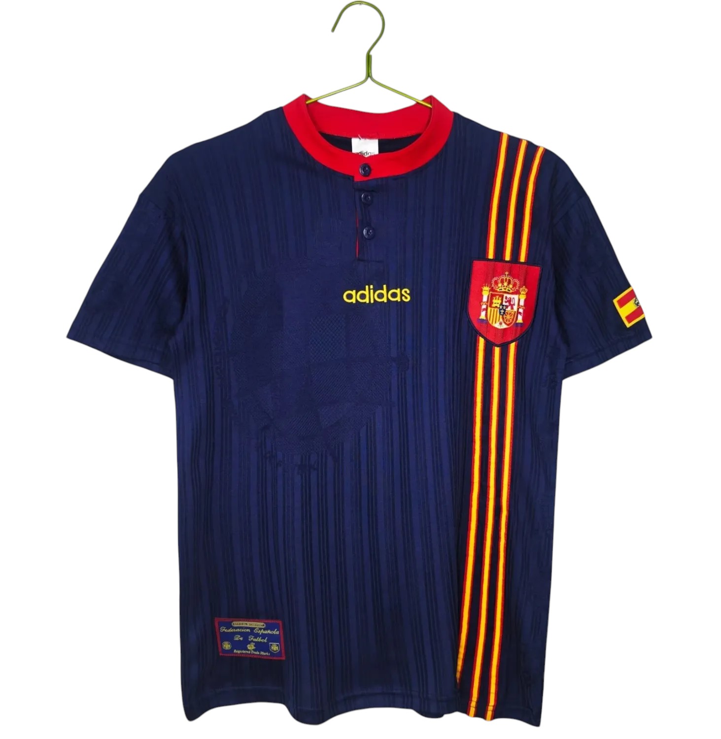 1996 Espagne Maillot manches courtes