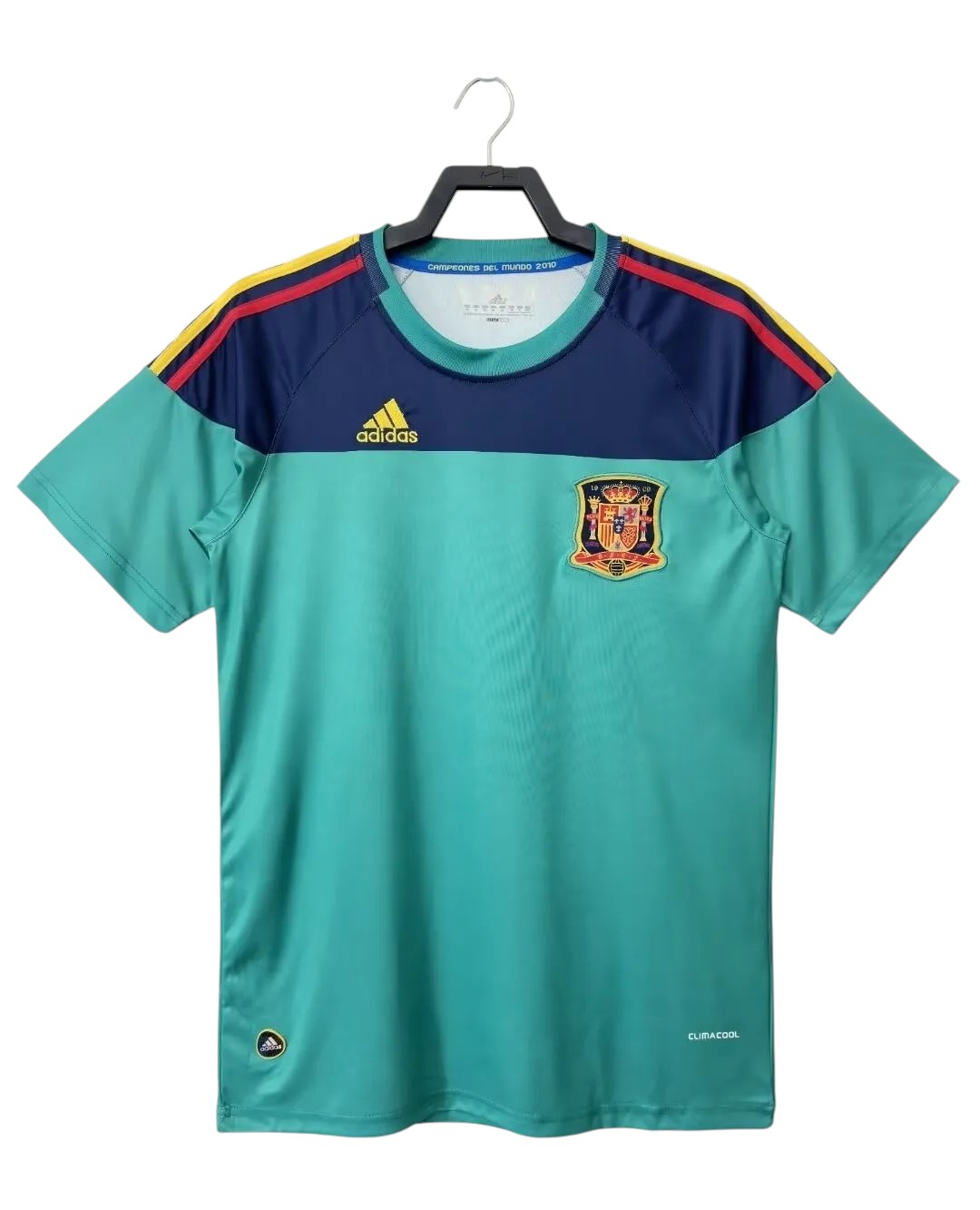 2010 Espagne Maillot gardien manches courtes