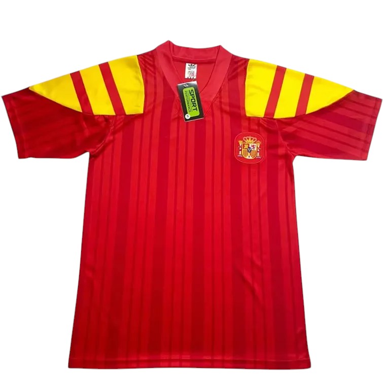 1992-1994 Espagne Maillot manches courtes