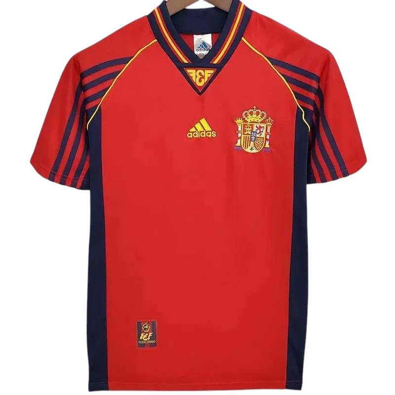 1998 Espagne Maillot manches courtes