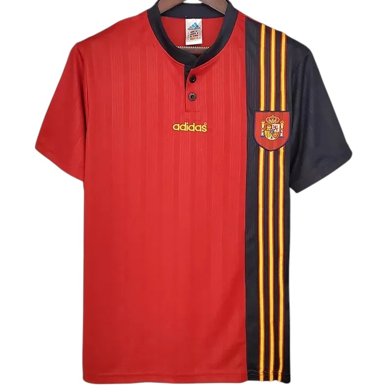 1996 Espagne Maillot manches courtes