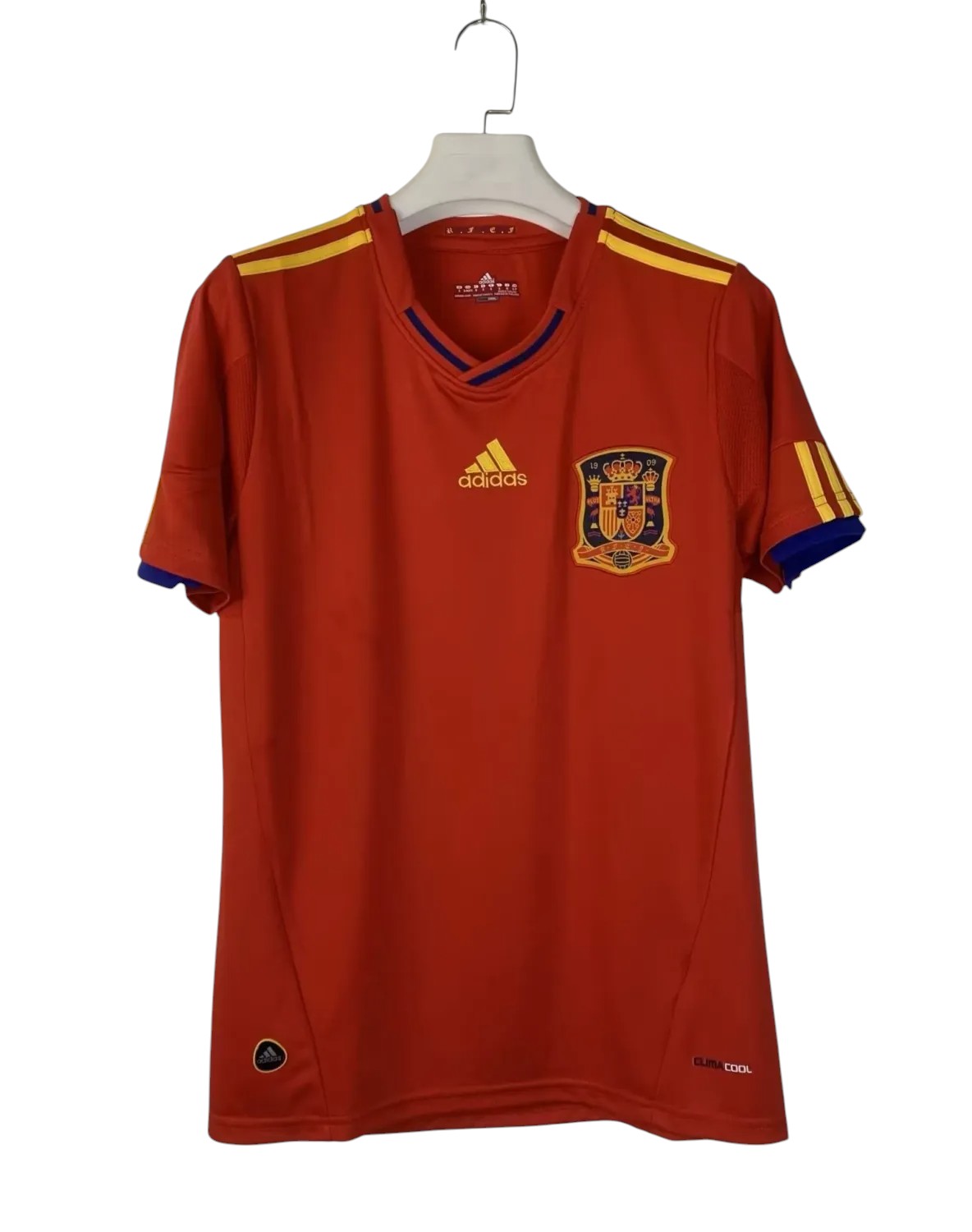 2010 Espagne Maillot manches courtes