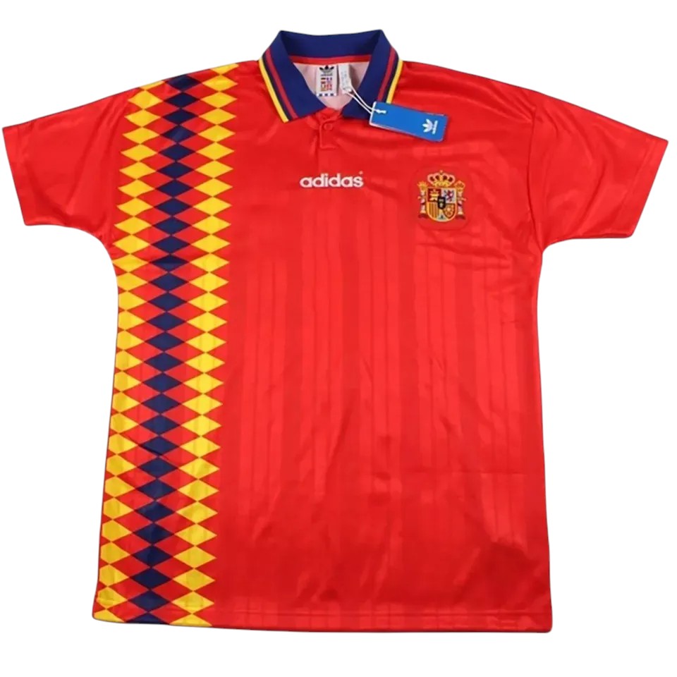 1994 Espagne Maillot manches courtes
