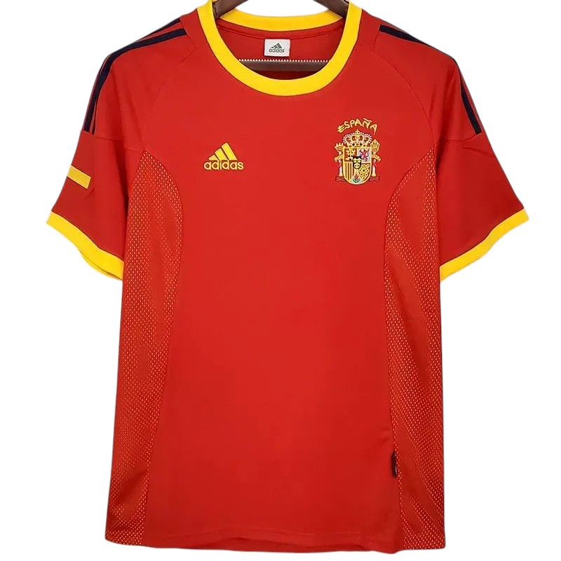 2002 Espagne Maillot manches courtes