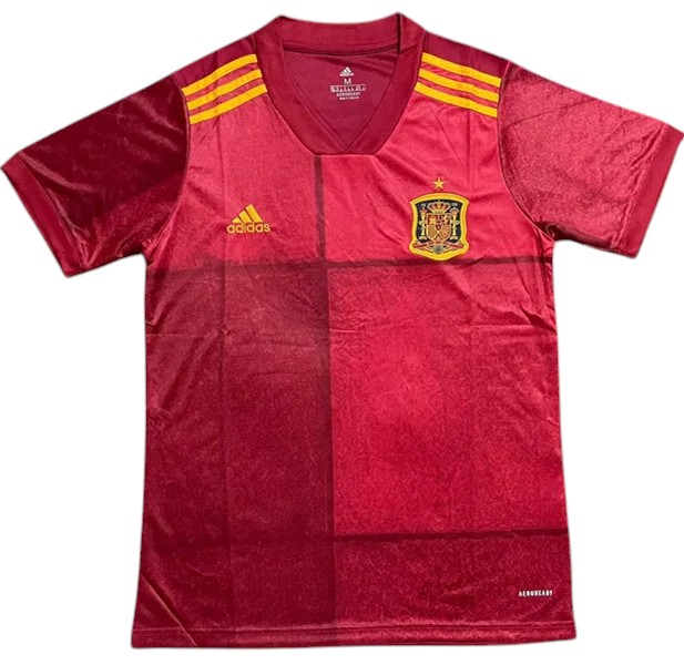 2020 Espagne Maillot manches courtes
