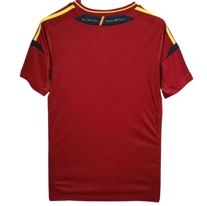 2012 Espagne Maillot manches courtes