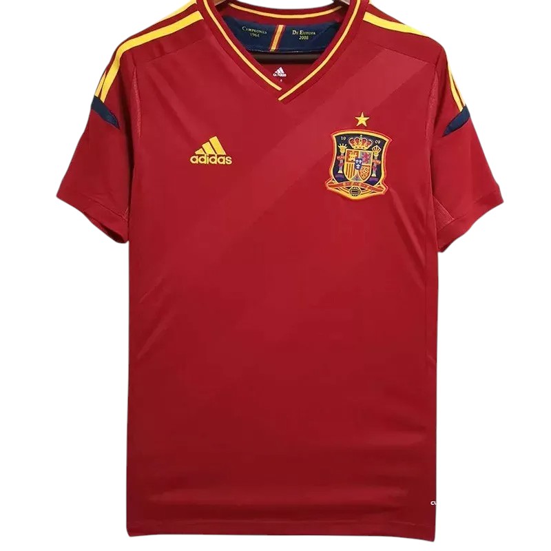 2012 Espagne Maillot manches courtes