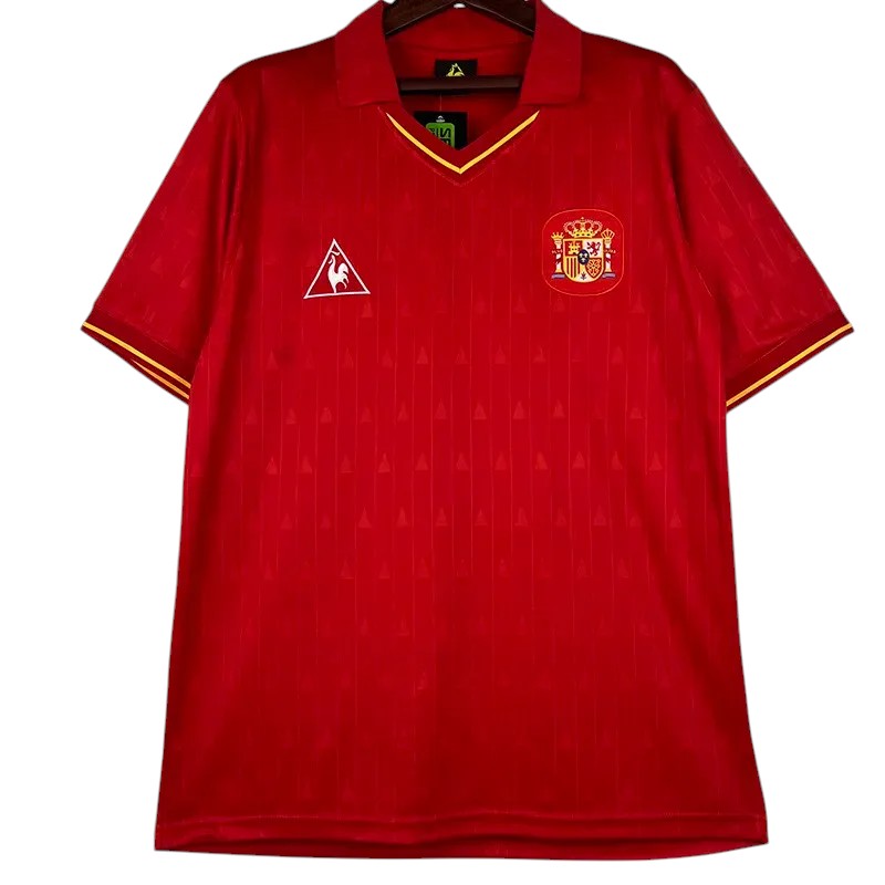 1988-1991 Espagne Maillot manches courtes