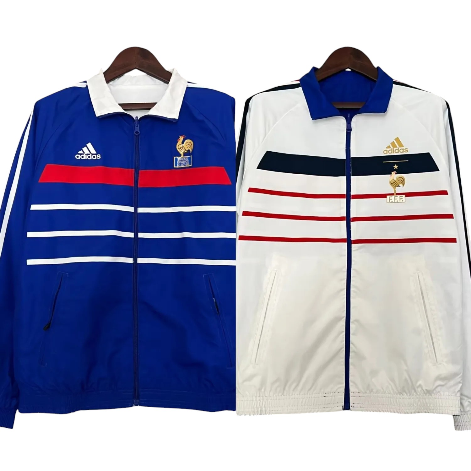 Coupe-vent double face France 1998 Vintage