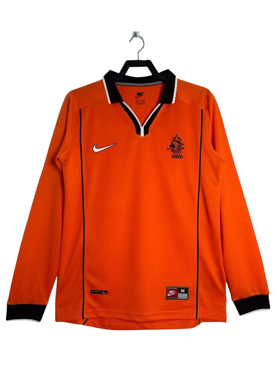 1998 Pays-Bas Maillot manches longues