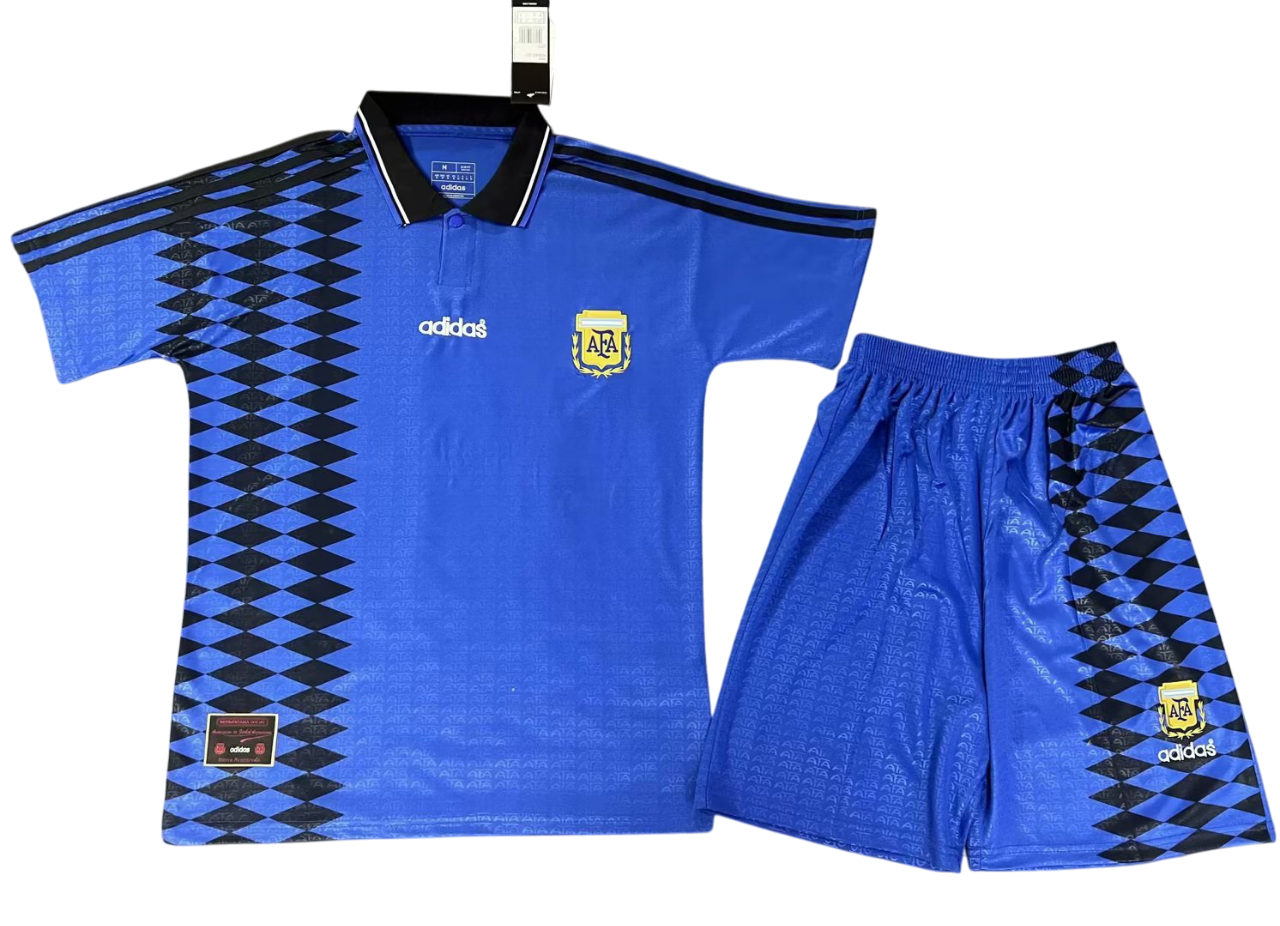 1994 Argentine maillots enfants manches courtes