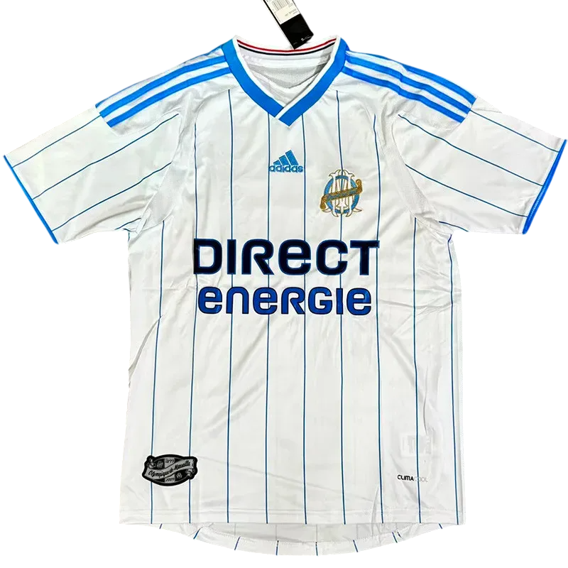 2009-2010 Olympique de Marseille domicile Maillot manches courtes