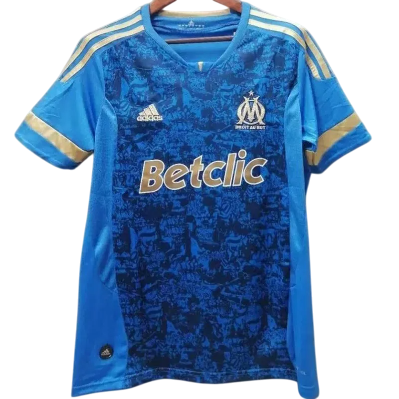 2011-2012 Olympique de Marseille domicile Maillot manches courtes