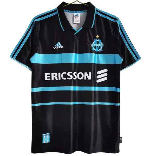 1999-2000 Olympique de Marseille extérieur Maillot manches courtes