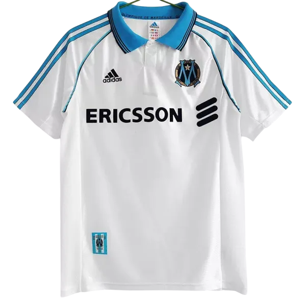 1998-1999 Olympique de Marseille domicile Maillot manches courtes