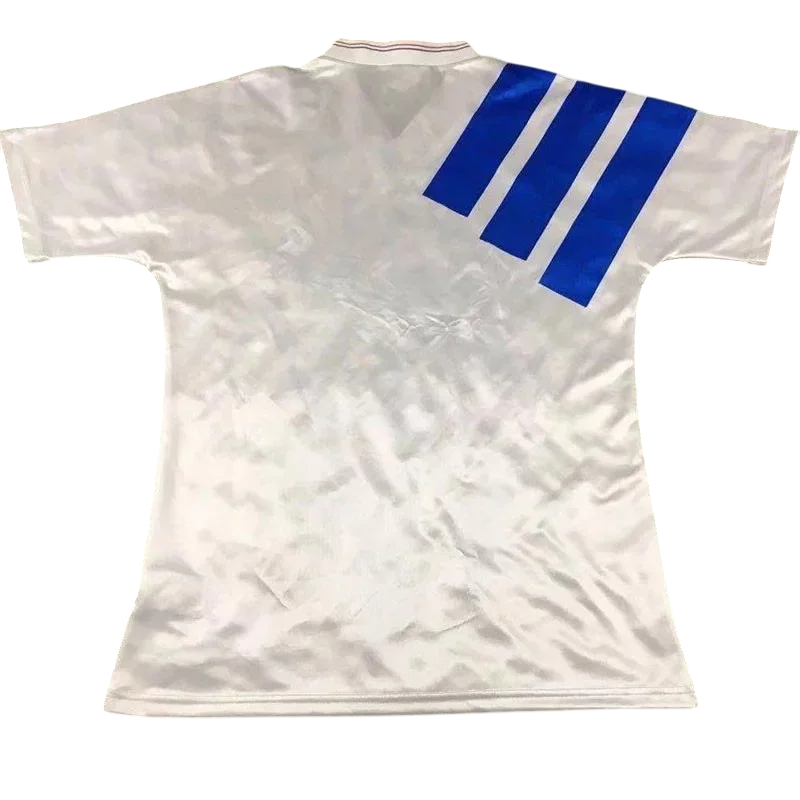 1991-1992 Olympique de Marseille domicile Maillot manches courtes