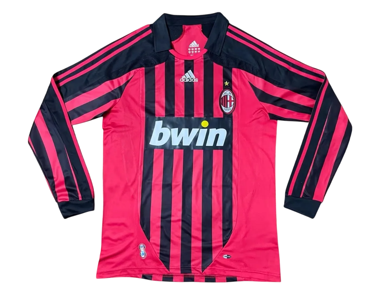Maillot domicile manches courtes / longues ACM - AC Milan 2007-2008