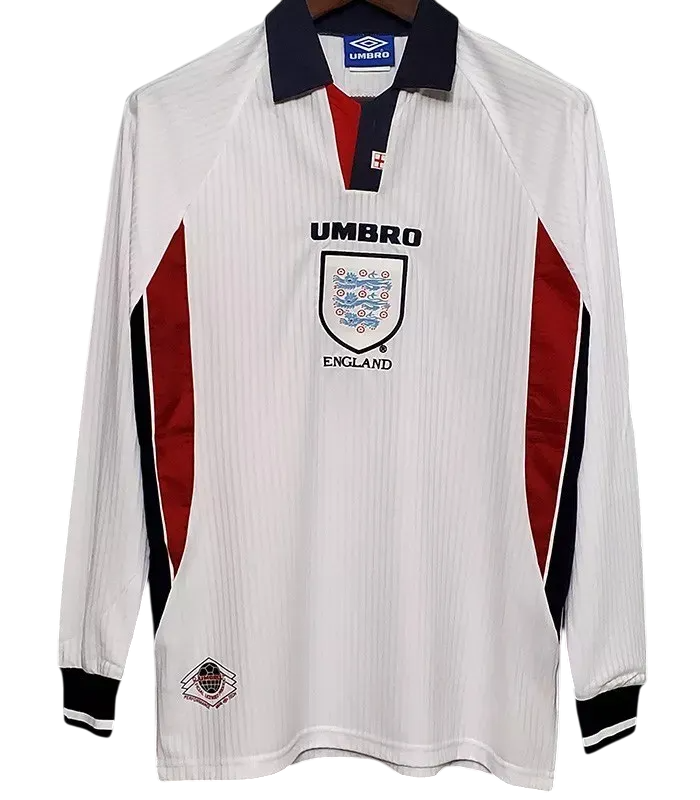 Maillot Angleterre 1998 manches courtes / manches longues
