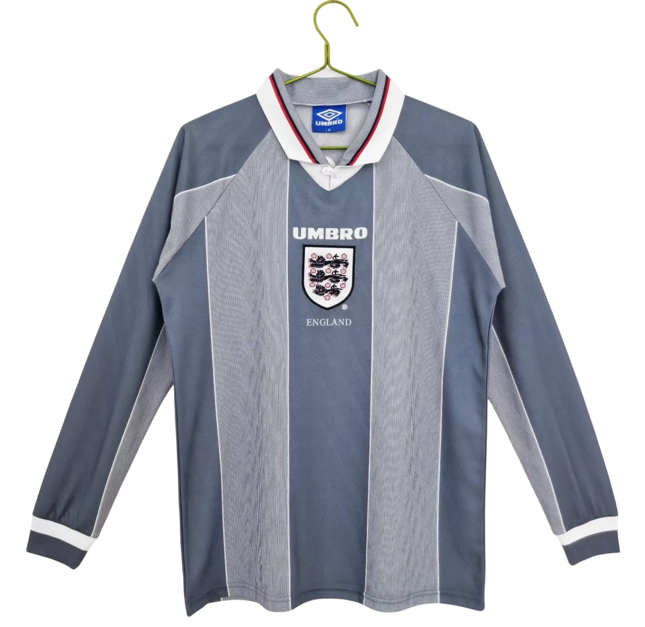 Maillot Angleterre 1996 manches courtes / manches longues