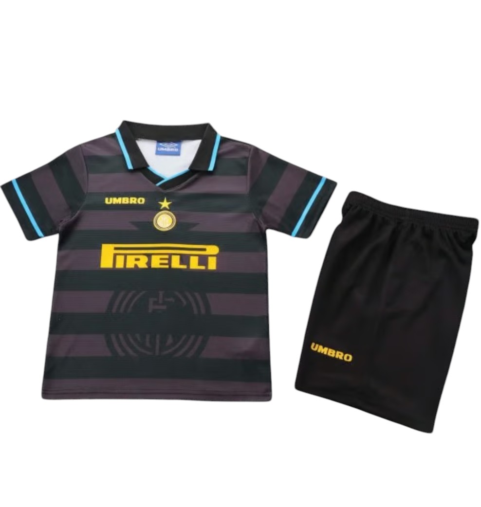 1997-1998 Inter Milan maillots enfants manches courtes