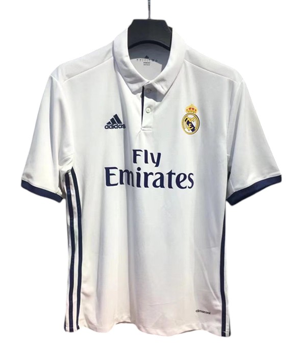 2016-2017 Real Madrid Maillot domicile manches courtes