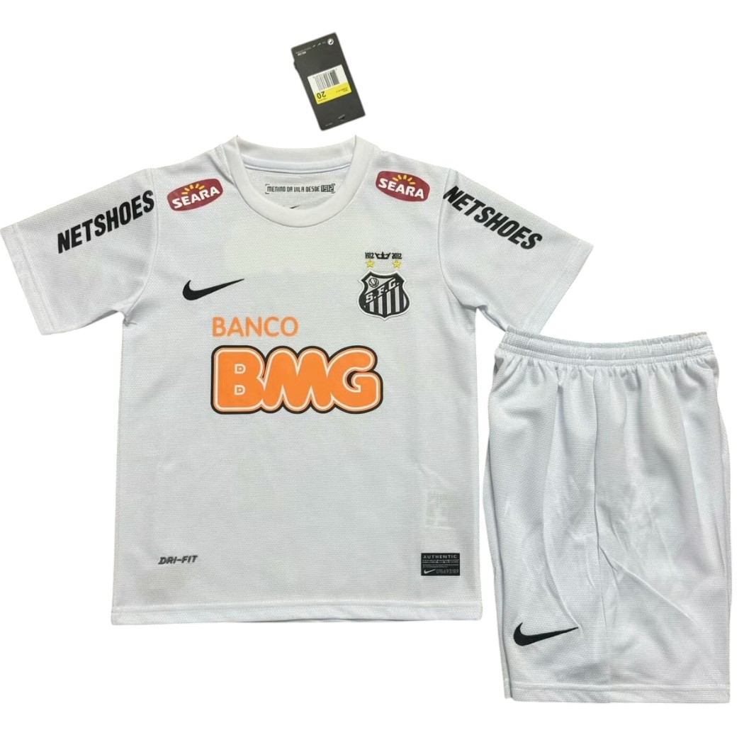 2012-2013 Santos FC maillots enfants manches courtes