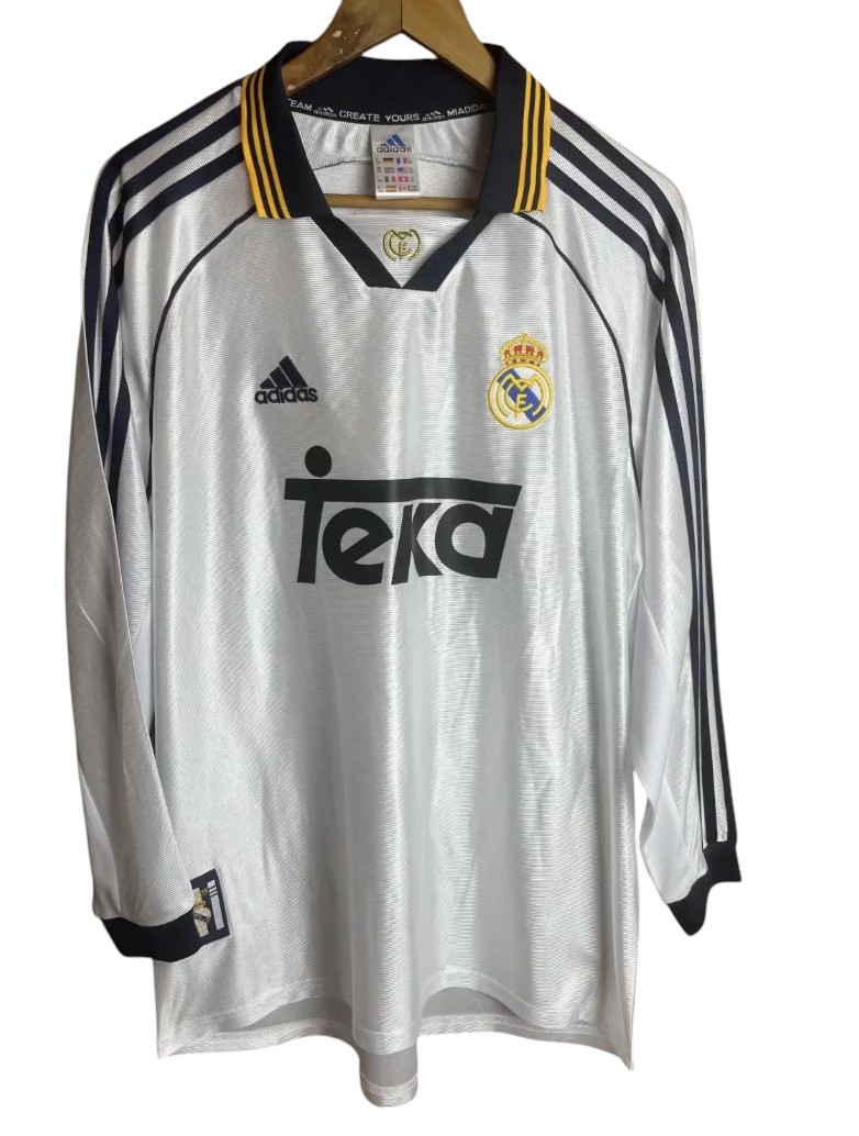 2000 Real Madrid Maillot manches longues