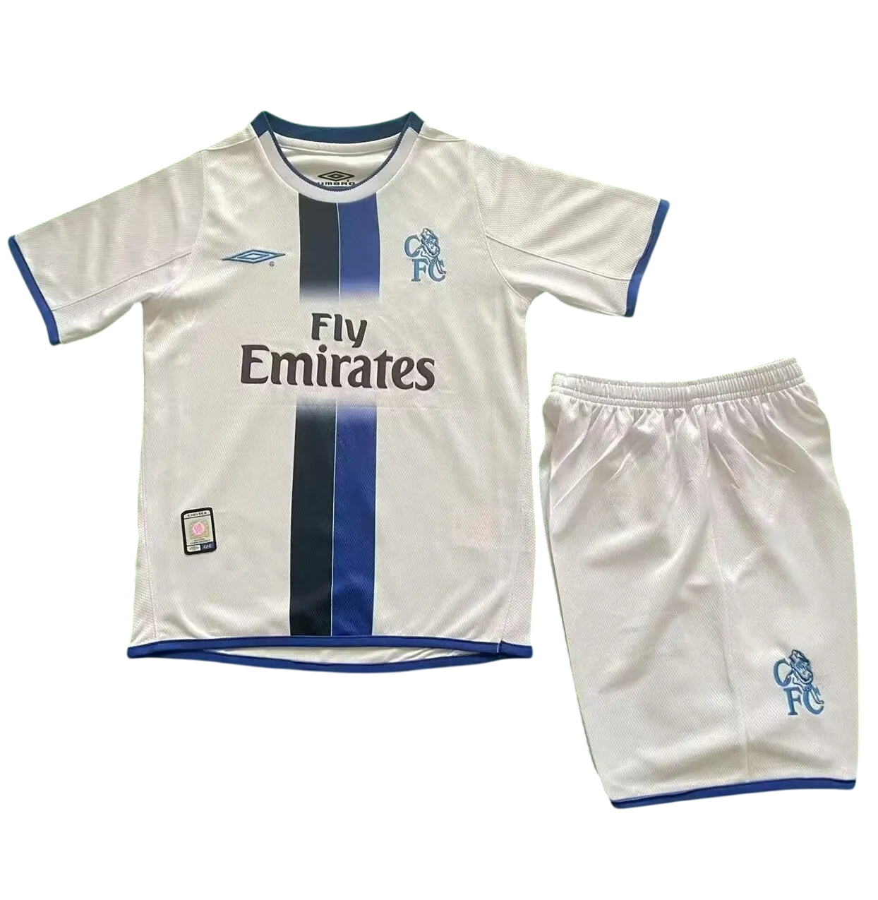 2003 Chelsea maillots enfants manches courtes
