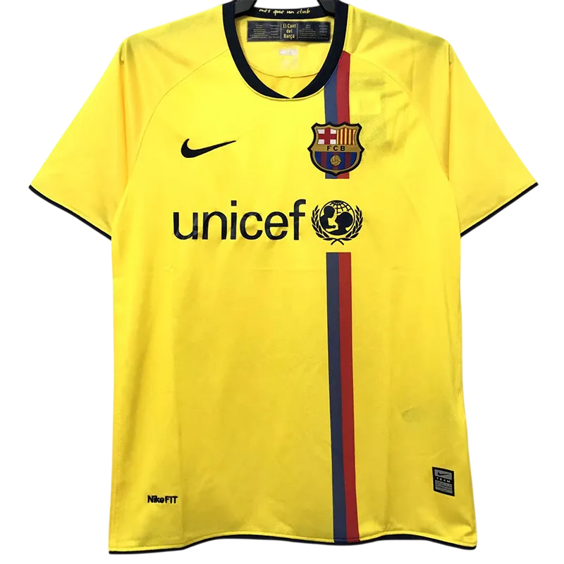 2008-2009 FC Barcelone Maillot manches courtes / manches longues