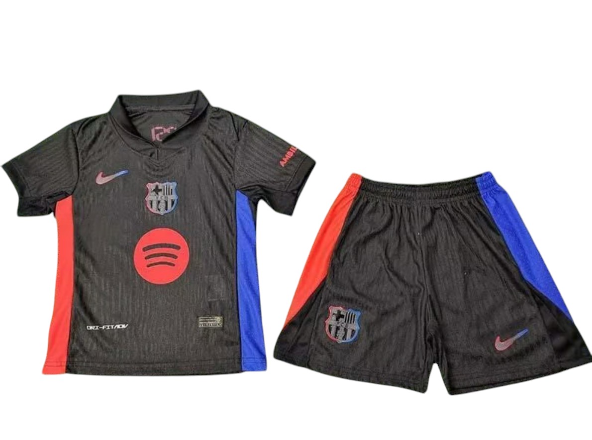 2024-2025 FC Barcelone maillots enfants manches courtes