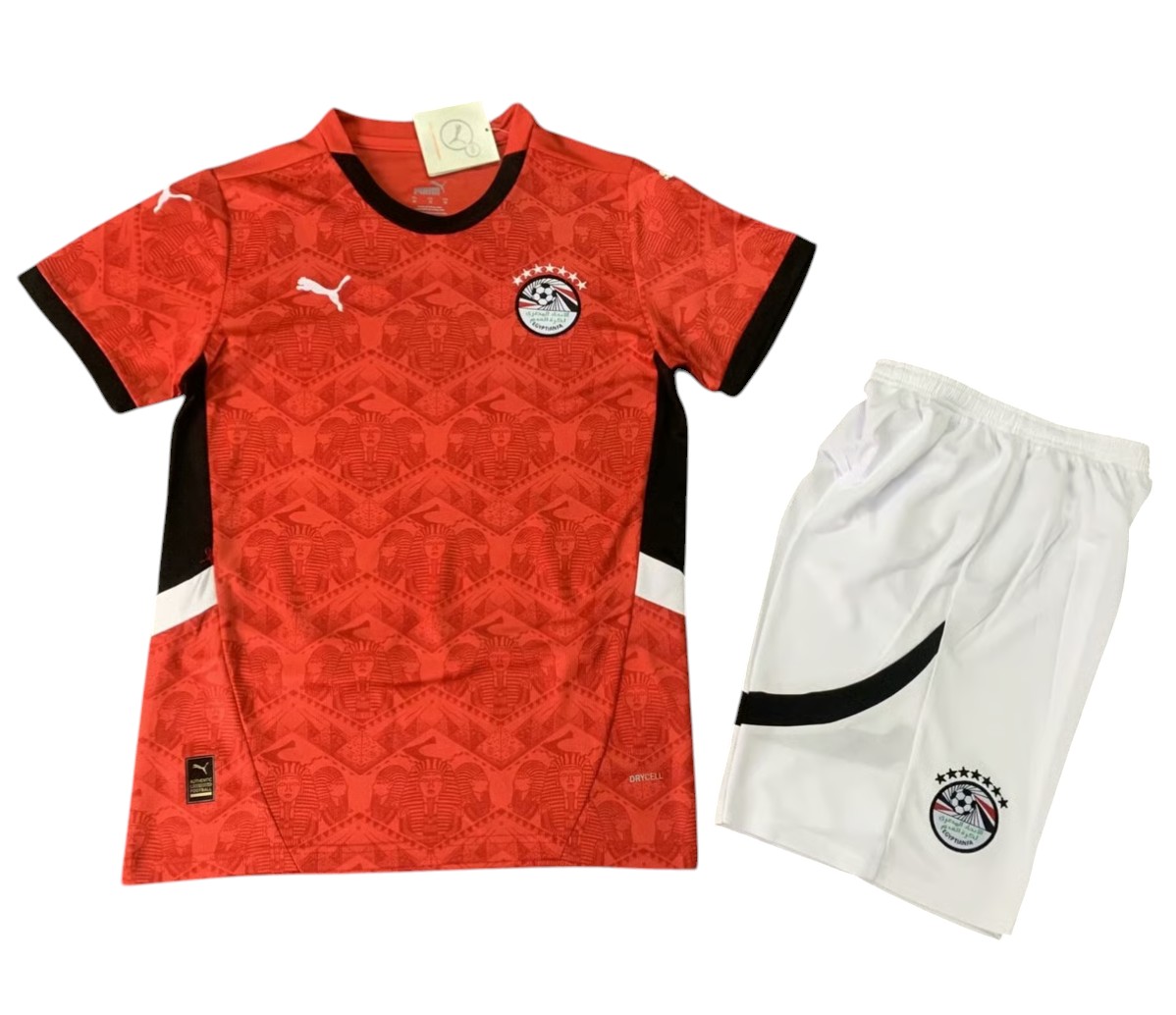 2024-2025 Égypte maillots enfants manches courtes