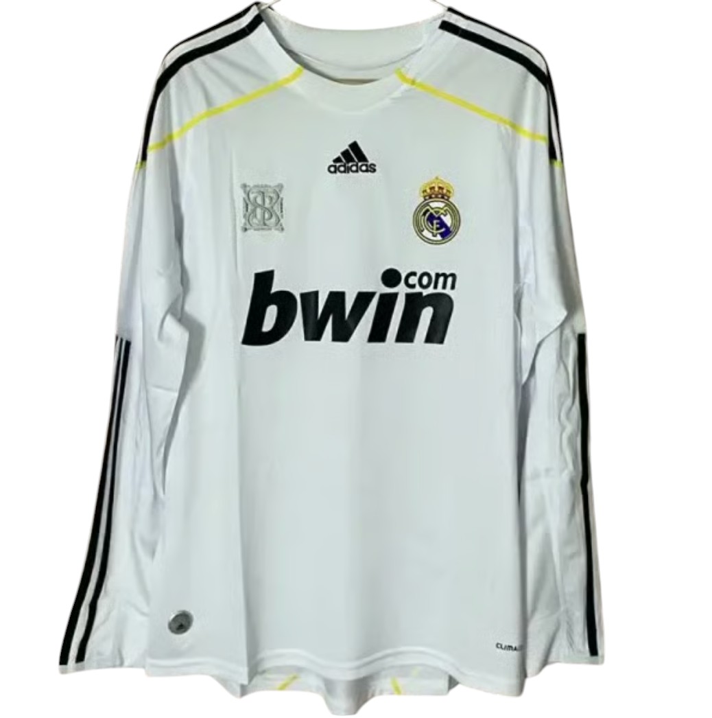 2009-2010 Real Madrid Maillot domicile manches longues