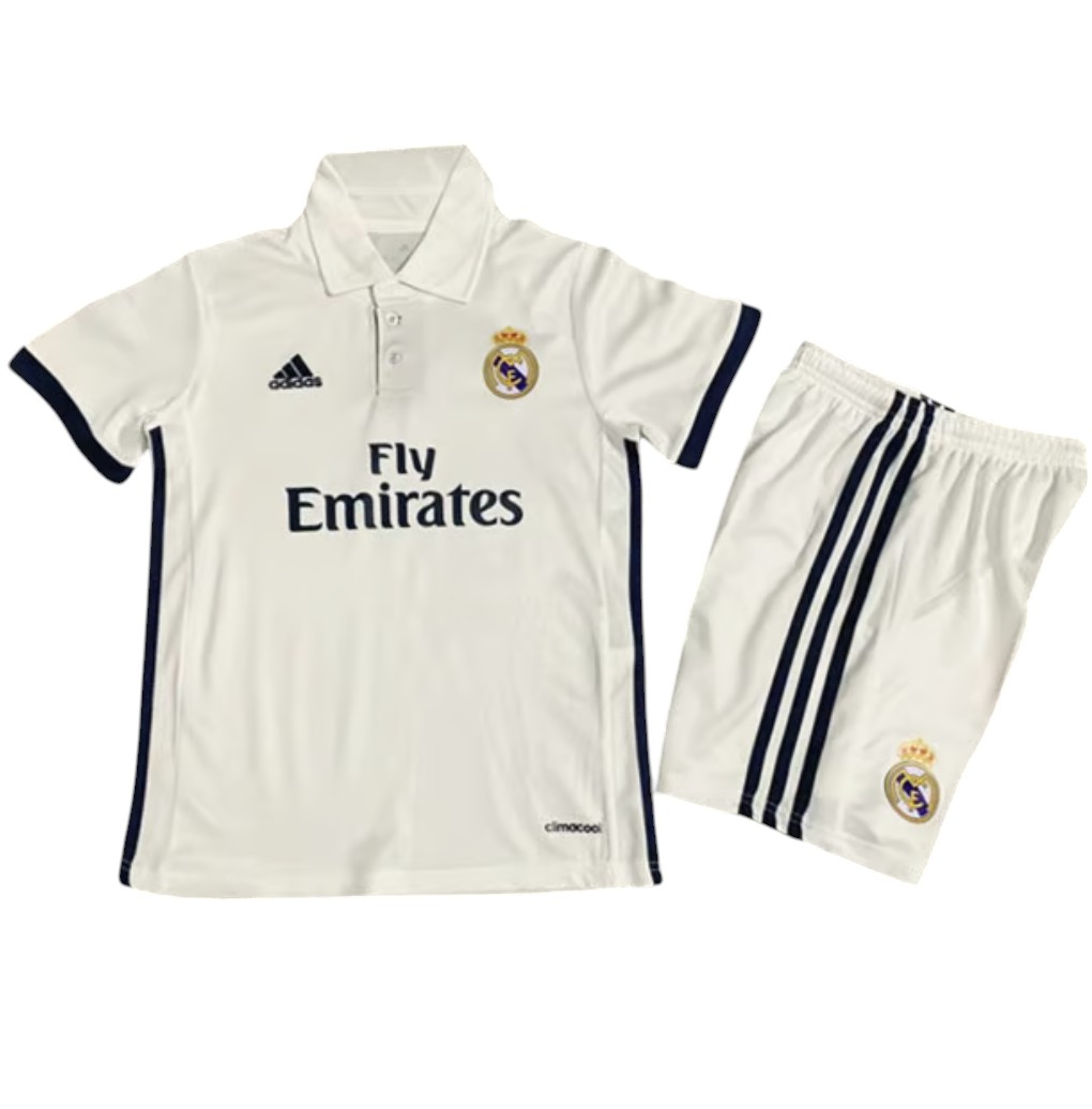 2016-2017 Real Madrid maillots enfants manches courtes