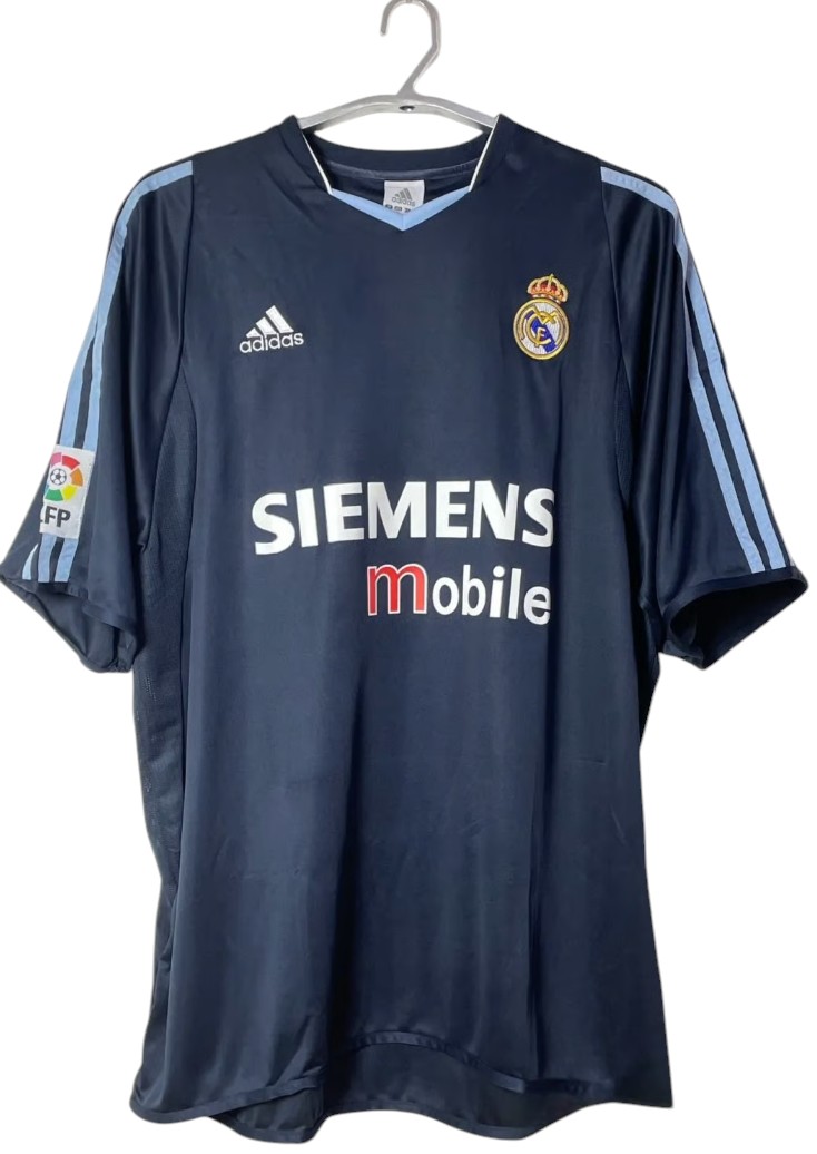 2003-2004 Real Madrid Maillot extérieur manches courtes
