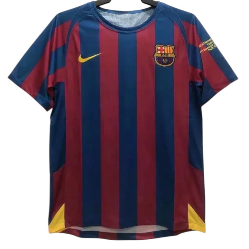 2005-2006  FC Barcelone Maillot manches courtes / manches longues