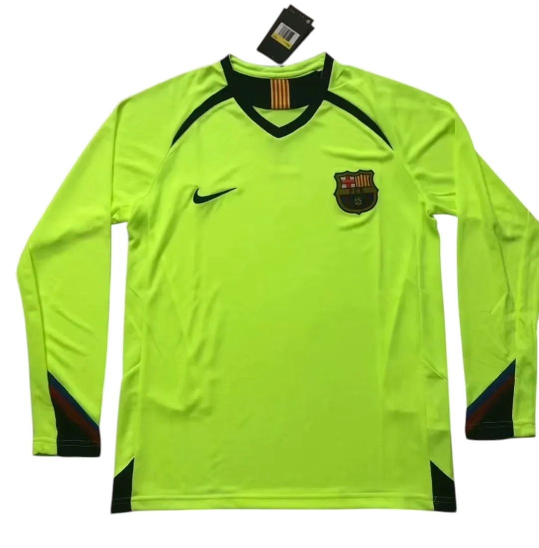 2005-2006  FC Barcelone Maillot manches courtes / manches longues