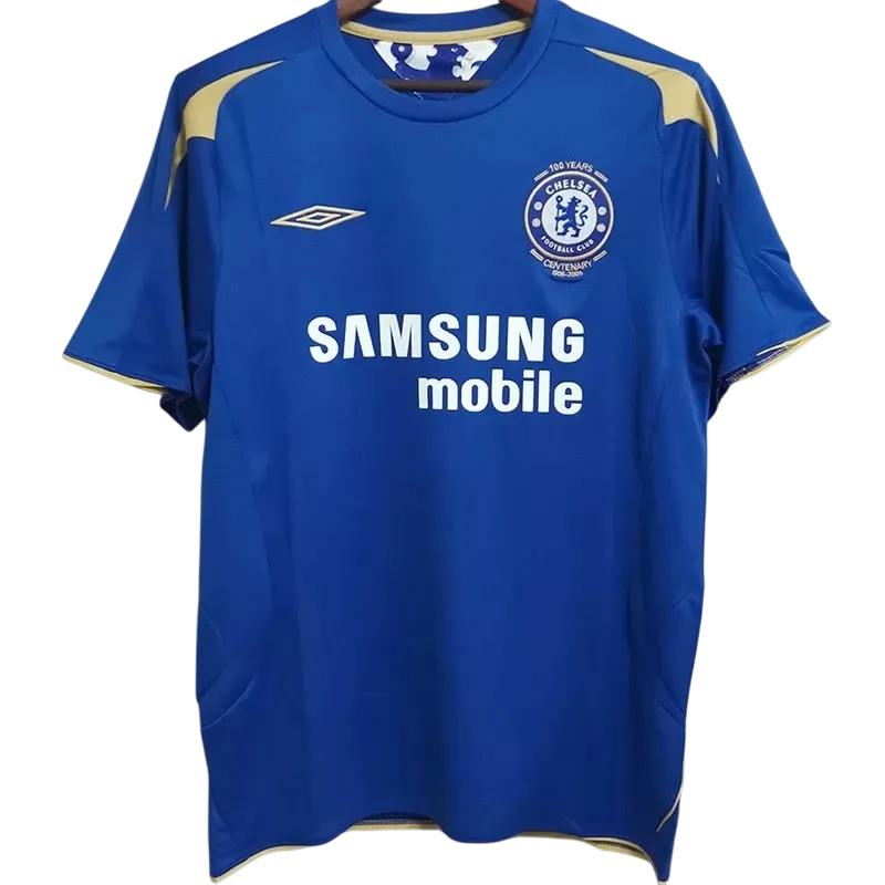 2005-2006 Chelsea Maillot domicile manches courtes