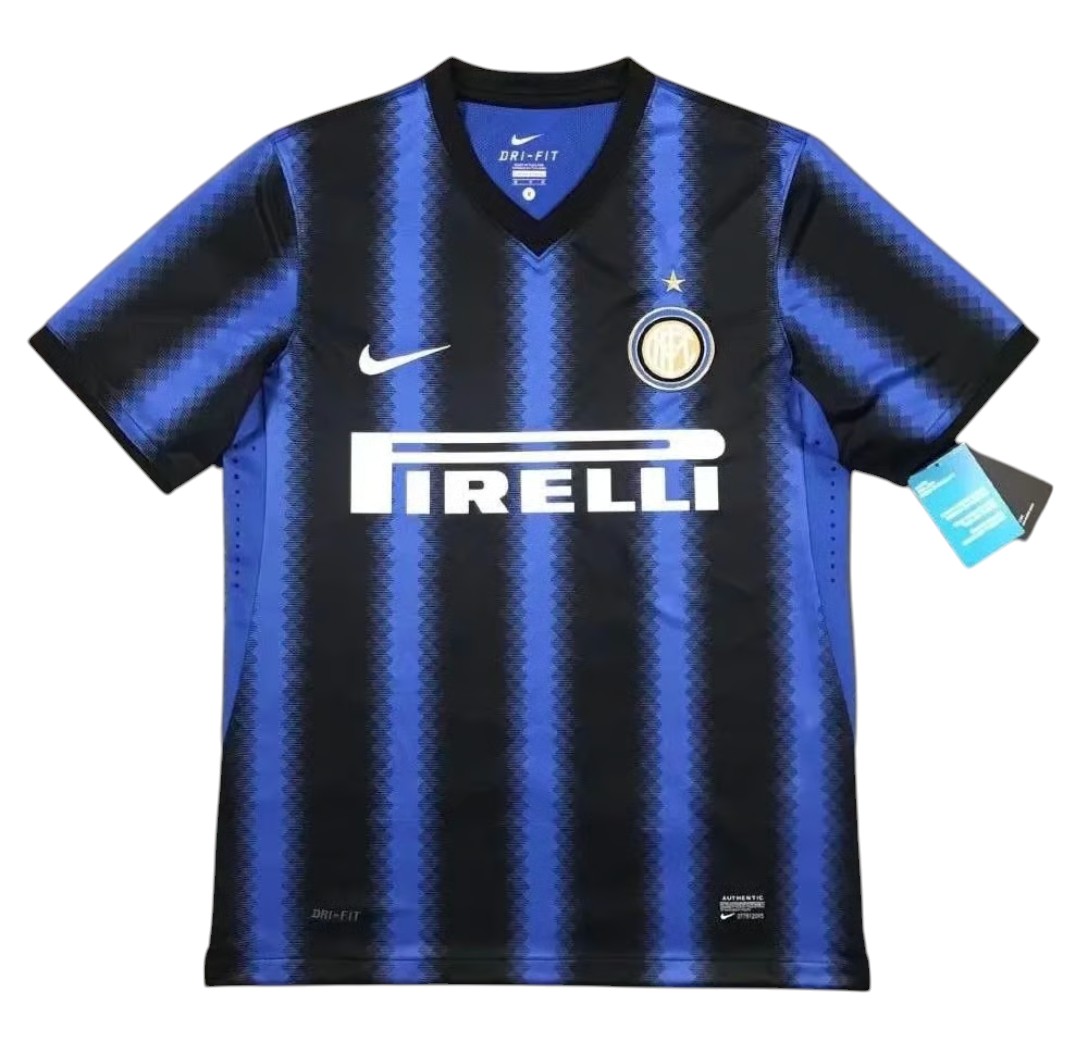  Inter Milan Maillot domicile 2010-2011 maillot manches courtes / manches longues