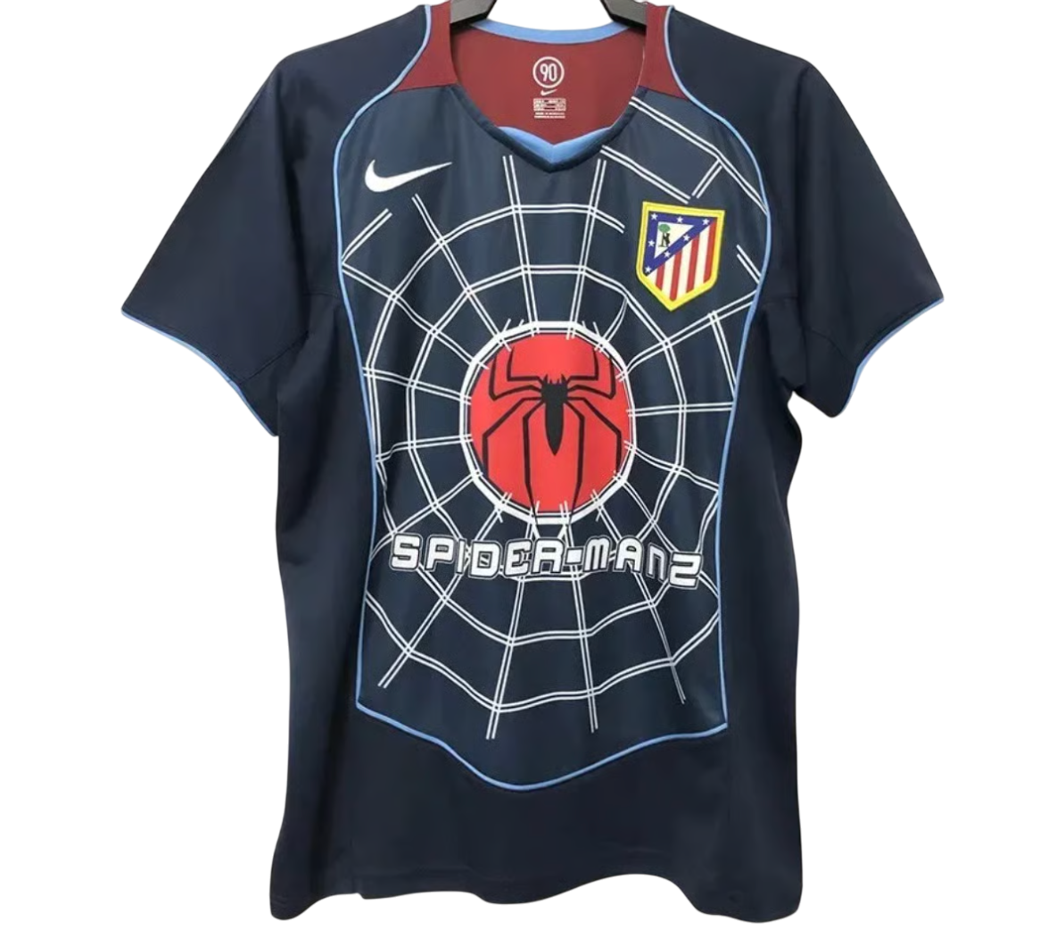 2004-2005 Athletico Madrid Maillot extérieur manches courtes
