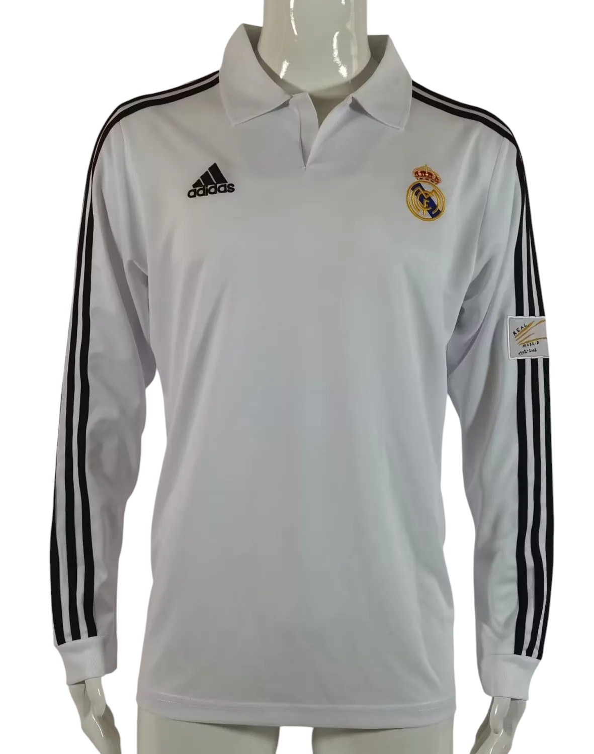 2002-2003 Real Madrid Maillot domicile manches longues