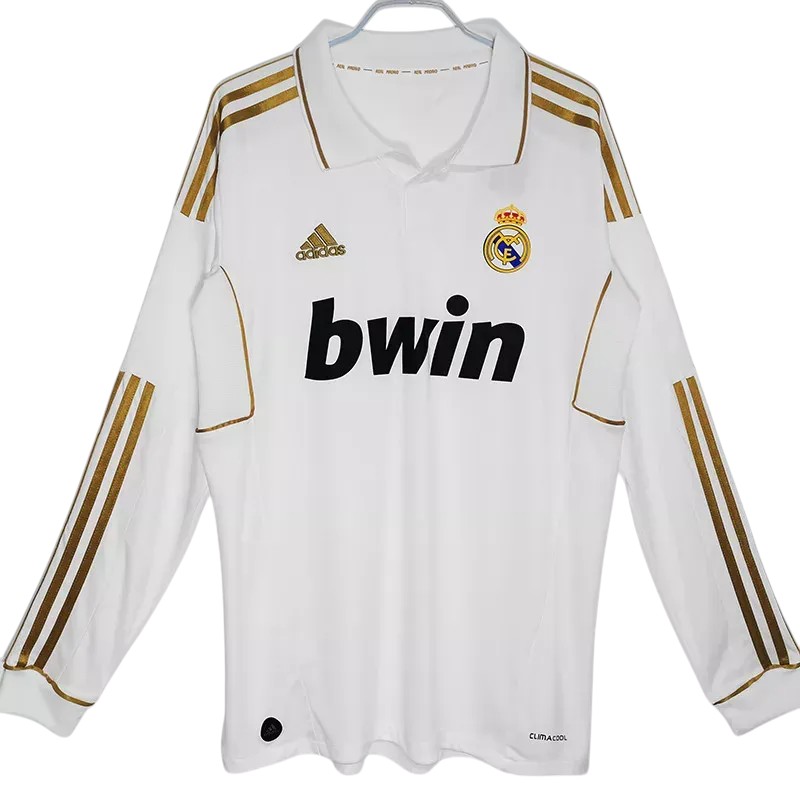2011-2012 Real Madrid Maillot domicile manches longues