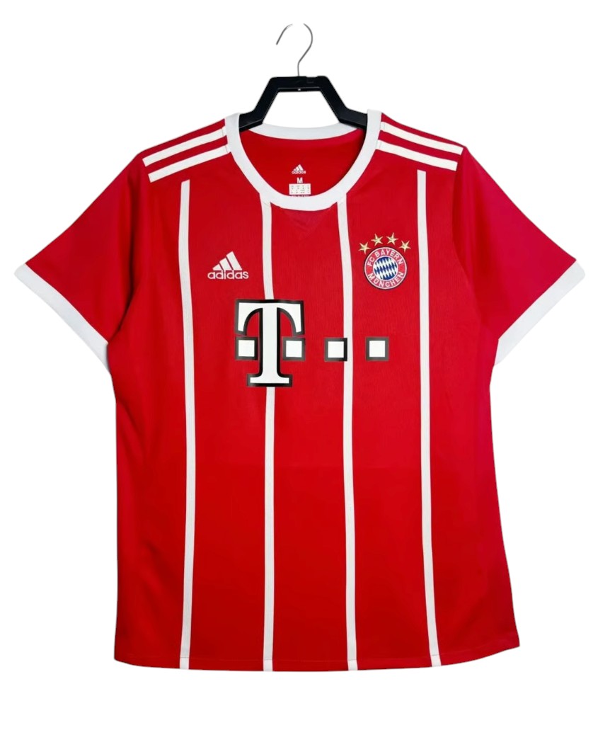 2017-2018 Bayern Munich Maillot domicile manches courtes