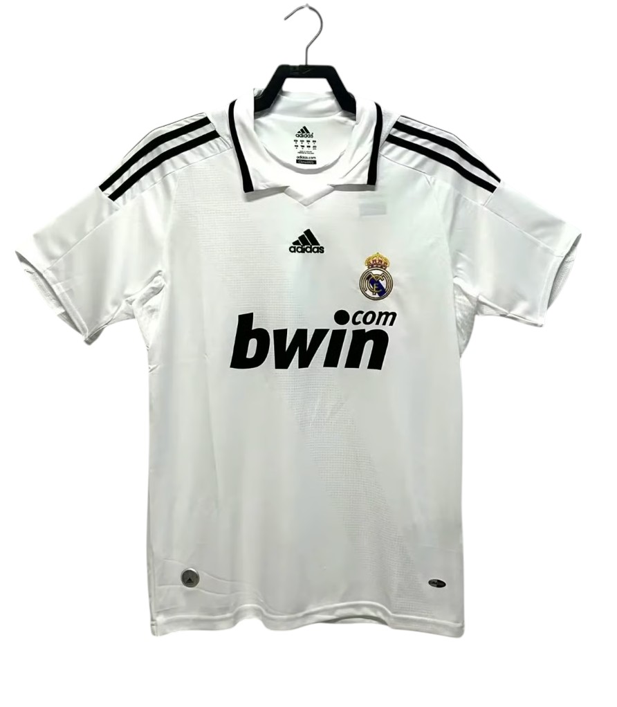 2008-2009 Real Madrid Maillot domicile manches courtes