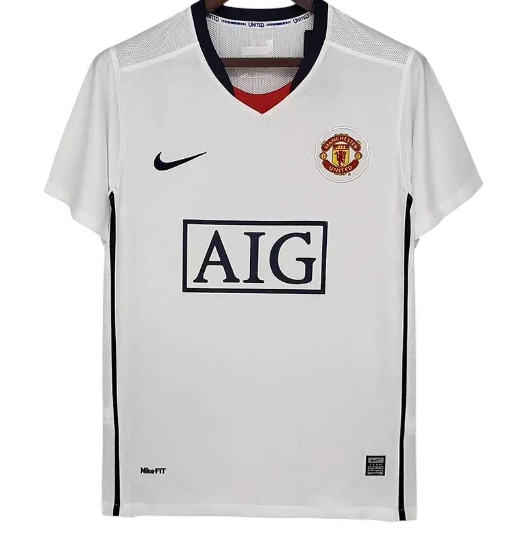 2008-2009 Manchester United maillot manches courtes / manches longues